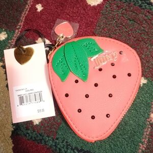 Juicy Couture Strawberry Coin Purse